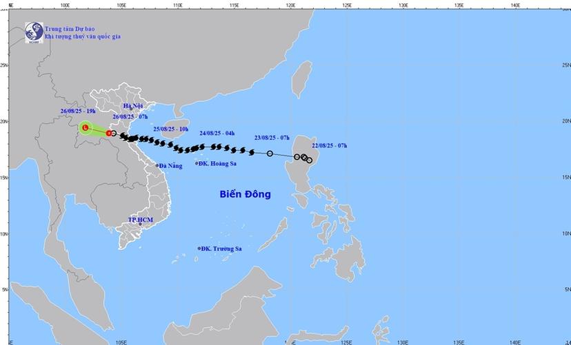 Tin cuối cùng về bão số 5